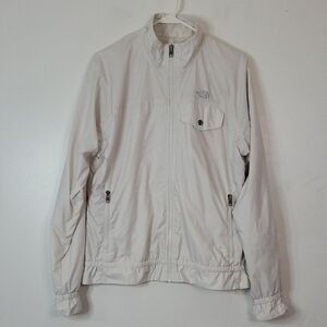 The North Face Womens Lightweight Full Zip Jacket Size Extra Large Ivory Cream